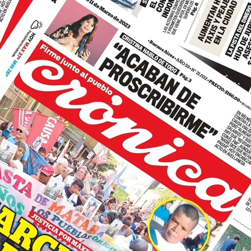 Publicación de Edictos de Ciudadanía en Crónica Te ayudamos a publicar tu edicto de ciudadanía en el diario Crónica, brindando un servicio rápido, confiable y con los precios más accesibles del mercado. Somos agencia oficial y gestionamos directamente con los medios, sin intermediarios, garantizando el costo más competitivo. Qué ofrecemos: Asesoramiento integral para despejar todas tus dudas. Gestión completa del edicto, desde el presupuesto hasta la publicación. Envío a domicilio de ejemplares si lo necesitás. Realizá todo el trámite de manera fácil y cómoda, ya sea en línea, por WhatsApp o por teléfono. ¡Publicar tu edicto en Crónica nunca fue tan sencillo y económico!